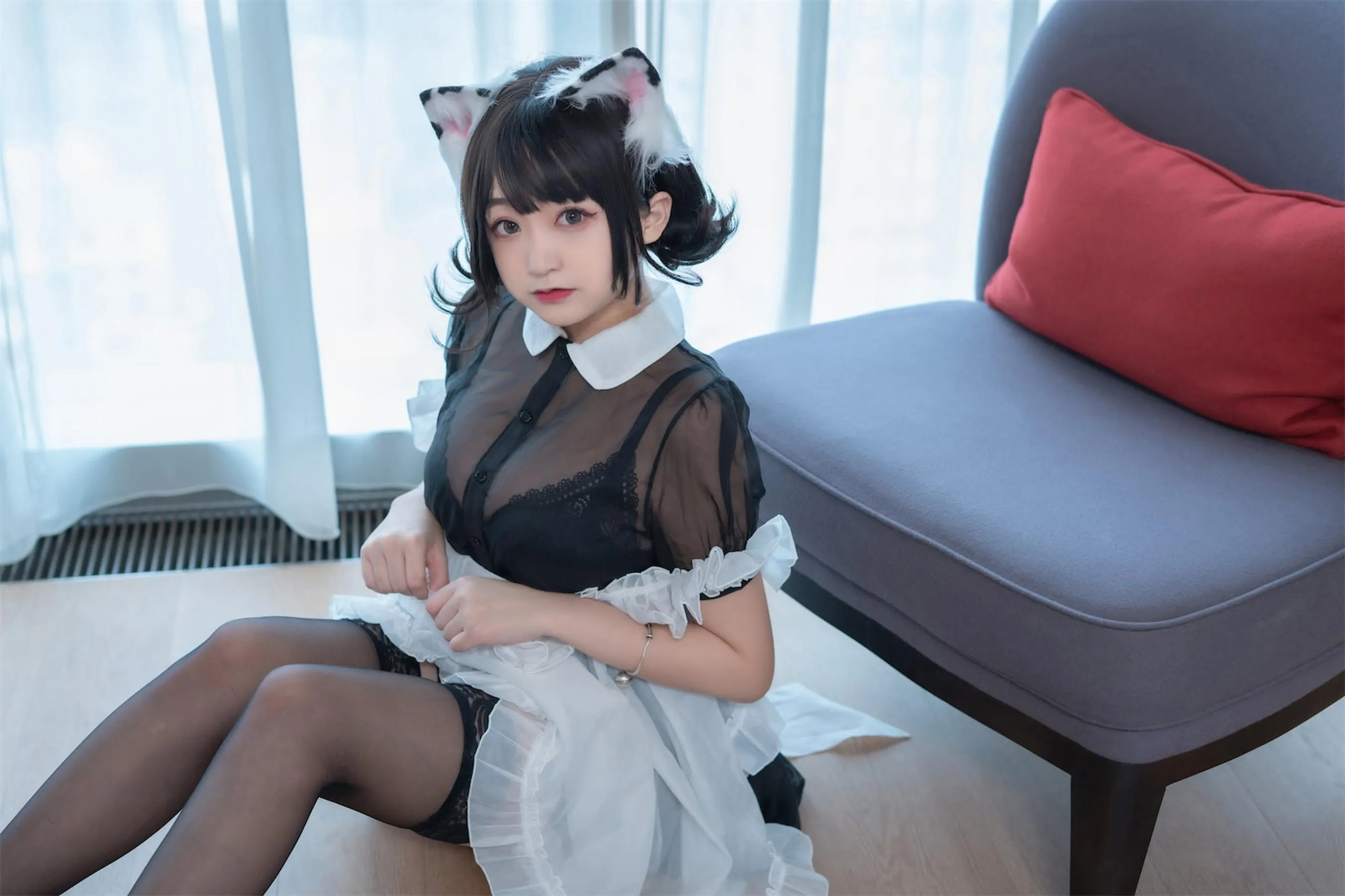 恩田直幸 – NO.38 奶牛猫女仆 [46P]插图2